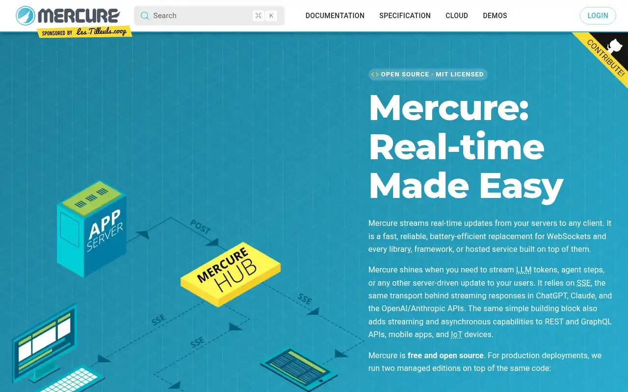 Mercure Landing Page